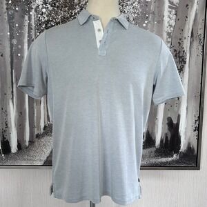 Tommy Bahama Men's Light Grey Shoreline Surf Polo - Size M